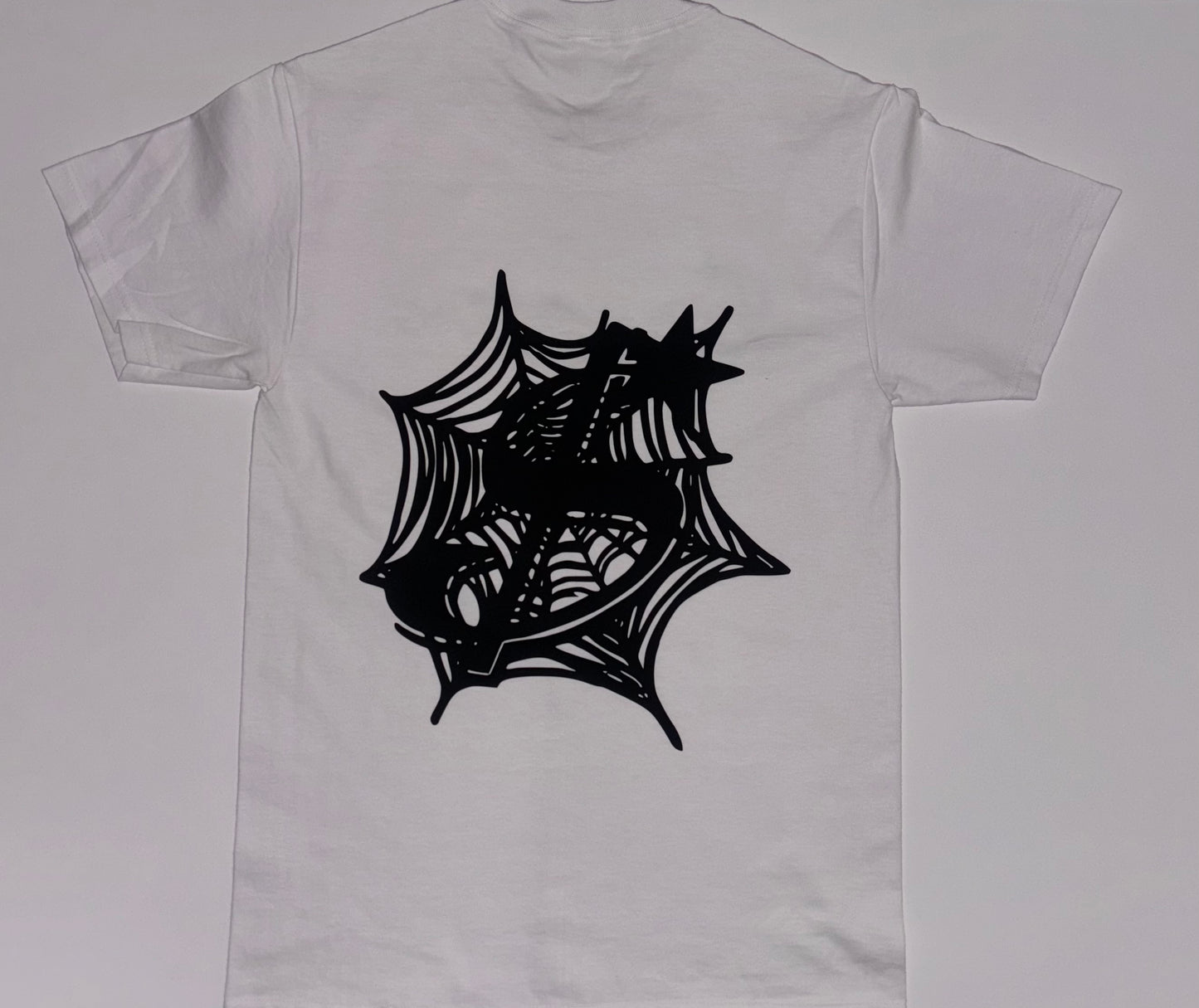 Splitbag Rhinestone Spiderweb Shirt